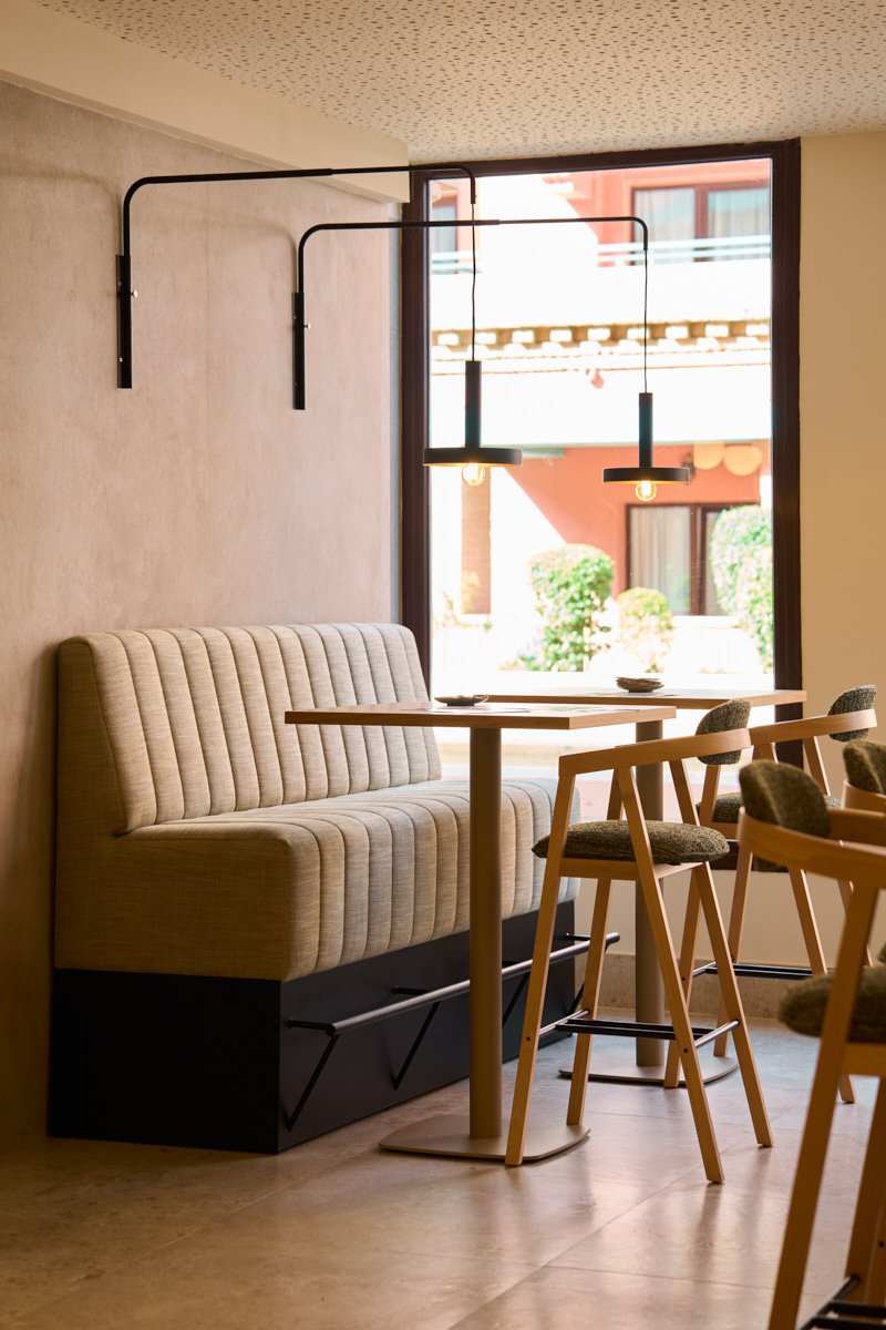 Interior de restaurante italiano